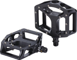 BBB Cycling MountainHigh - Platformpedalen - Antislip - Mat Zwart (set)