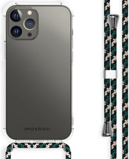 iMoshion Hoesje Geschikt voor iPhone 13 Pro Max Hoesje Met Koord - iMoshion Backcover met koord - Transparant
