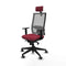 Bureaustoel Piqueras y Crespo 1D066G2 Kastanjebruin