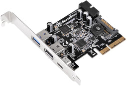 Silverstone ECU05 - PCIe USB 3.2 uitbreidingskaart - 10 Gbit/s snelheid