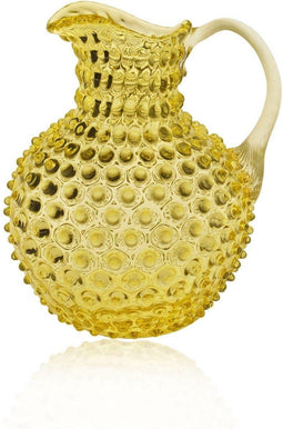 Anna von Lipa - Waterkan Schenkkan Glas Paris Hobnail Karaf 2L citroen - Karaffen glas