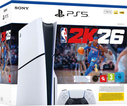 Sony Playstation PS5 - Slim - Disc - NBA 2K26 voordeelbundel - Wit