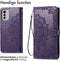 iMoshion Hoesje Geschikt voor Nokia G60 Hoesje Met Pasjeshouder - iMoshion Mandala Bookcase - Paars