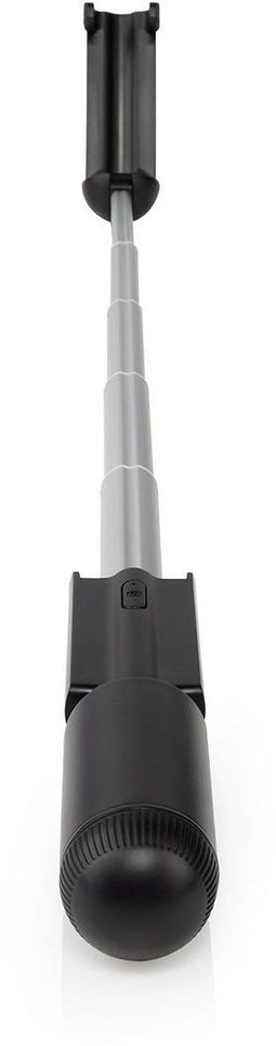 Nedis Uitschuifbare Selfiestick - Ingebouwde Draadloze Sluiterknop - Compact Lichtgewicht - Zwart