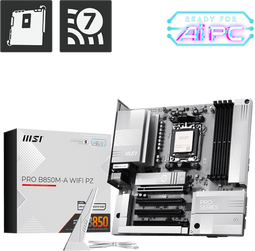 MSI PRO B850M-A WIFI PZ - Moederbord - AMD B850 - Micro-ATX - DDR5 - Wi-Fi 6 (802.11ax)