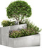 vidaXL - Tuinplanter - 60x60x50 - cm - RVS