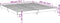 vidaXL - Bedframe - bewerkt - hout - grijs - sonoma - eikenkleurig - 120x200 - cm