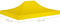 vidaXL - Partytentdak - 270 - g/m² - 4,5x3 - m - geel