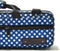 Beaumont Dwarsfluit Koffer Blue Polka Dot BFCA-BP