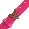 Valentino Divina - Kledingriem - PU met V-vorm gesp - Roze - Maat S (100 cm)