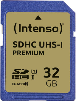 Intenso SDHC 32GB - Geheugenkaart UHS-I Class 10 tot 90 MB/s