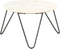 vidaXL - Salontafel - 65x65x42 - cm - echt - steen - met - marmeren - textuur - wit