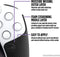 KontrolFreek Performance Grips XT - Black - PS5