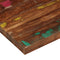 vidaXL - Tafelblad - vierkant - 80x80x3,8 - cm - massief - gerecycled - hout