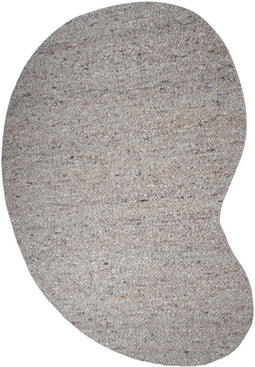 Veer Carpets Stone - Vloerkleed 100% wol - Organisch 160 x 230 cm - Donker Beige