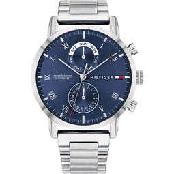 Tommy Hilfiger TH1710401 - Horloge - Multifunctie - Zilverkleurig Ø 44 mm
