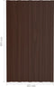 vidaXL - Dakpanelen - 12 - st - 80x45 - cm - gegalvaniseerd - staal - bruin