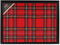 Schoot werkblad Tartan Royal Stewart