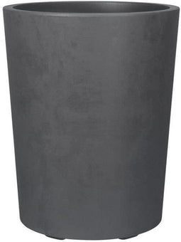 Bloempot Vaas - DEROMA - Millennium R - Antraciet - Met waterreservoir - Hoogte 53 cm