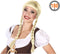 Atosa Verkleedpruik Dames Hannah - Blond - Met lange vlechtjes - lang haar - Duits - Oktoberfesta - carnaval