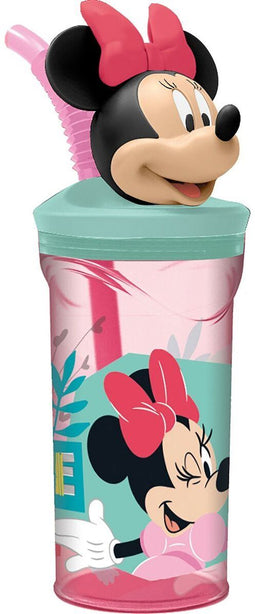 Beker met Rietje Minnie Mouse CZ11337 Roze 360 ml 3D