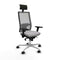 Bureaustoel met hoofdsteun Piqueras y Crespo 3D086N1 Lichtgrijs