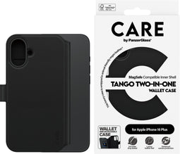 PanzerGlass CARE by PG Tango 2in1 Wallet - MagSafe geschikt - Soft-touch grip - Transparant