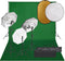 vidaXL - Fotostudioset - met - verlichtingsset, - achtergrond - en - reflector