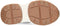 POSH by Poelman AYOKI - Dames sneakers - Chunky zool 4 cm - Wit met combinatie