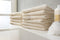 Twentse Damast - Luxe Katoenen Badstof Handdoeken - Absorberend en Zacht - Naturel (2 stuks)