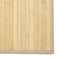 vidaXL - Vloerkleed - rechthoekig - 70x200 - cm - bamboe - lichtnaturel