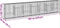 vidaXL - Schanskorf - 700x50x150 - cm - gegalvaniseerd - ijzer - zilverkleurig