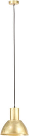 vidaXL Hanglamp rond 25 W E27 28.5 cm messingkleurig