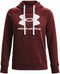 Under Armour Rival Fleece Logo Hoodie - Dames Trui - Maat XL - Rood