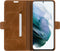 Dbramante1928 Galaxy S21 - Flip cover - Magneetsluiting en pasjesvakjes - Cognac