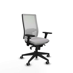 Bureaustoel Piqueras y Crespo 3D066G0 Lichtgrijs