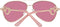 Guess - GF0365 - Zonnebril - Dames - Goudkleurig - Rosé lens