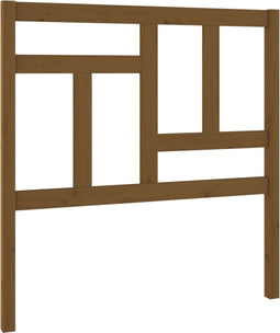 vidaXL - Hoofdbord - 80,5x4x100 - cm - massief - grenenhout - honingbruin