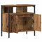 vidaXL - Wastafelmeubel - 60x30x60 - cm - spaanplaat - oud - hout