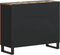 vidaXL - Dressoir - met - 2 - deuren - 90x33x75 - cm - massief - gerecycled - hout