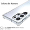 iMoshion Hoesje Geschikt voor Samsung Galaxy S22 Ultra Hoesje Siliconen - iMoshion Shockproof Case - Transparant