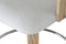 Kruk Home ESPRIT Wit Hout 58 x 56 x 86 cm