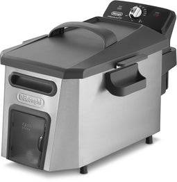 DeLonghi F 44510 CZ - Friteuse - 3200W - 1kg - Aluminium Zwart
