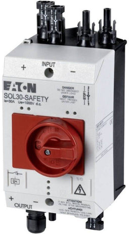 Eaton 144122 SOL30-SAFETY/2MC4-U(230V50HZ) Brandweerschakelaar 1000 V 1 stuk(s)