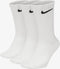 Nike 3 Pair Crew Sock - Sportsokken - Demping - Wit (3-pack)