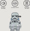 STAR WARS - Hondenspeeltje Knuffel Wit