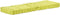 vidaXL - Palletvloerkussen - 120x40x7 - cm - katoen - groen