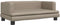vidaXL - Hondenmand - 80x45x30 - cm - kunstleer - cappuccinokleurig