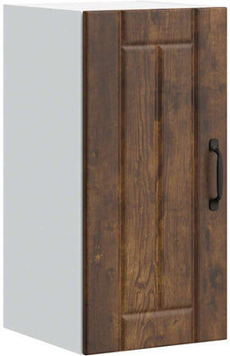 vidaXL - Keukenwandkast - Lucca - bewerkt - hout - gerookt - eikenkleurig