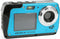 Easypix W3048 EDGE - Onderwatercamera met 2 schermen - 48 MP max - Blauw